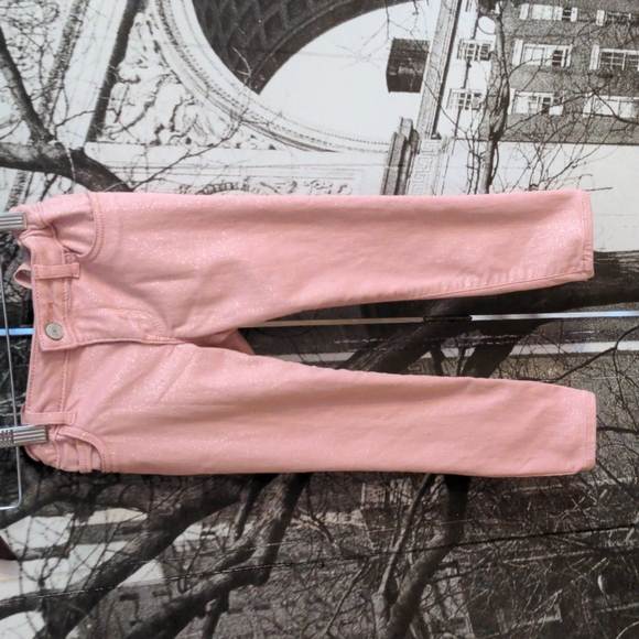 GAP Pink Denim Jegging with Pink Long Sleeve Shirt. - Picture 2 of 8